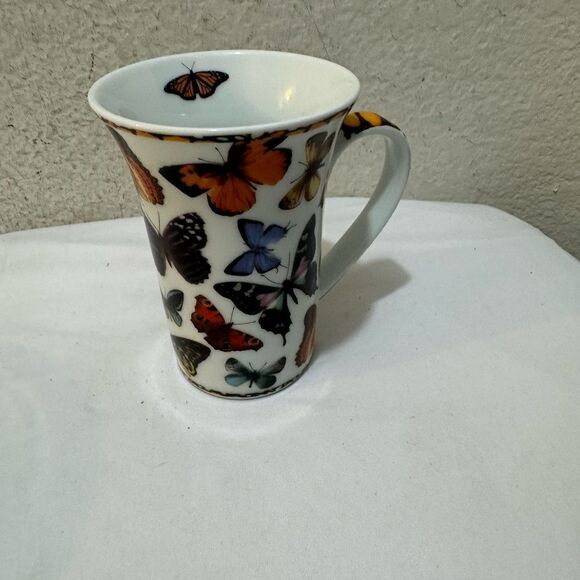 Paul Cardew Butterflies coffee/ tea mug - Picture 1 of 8